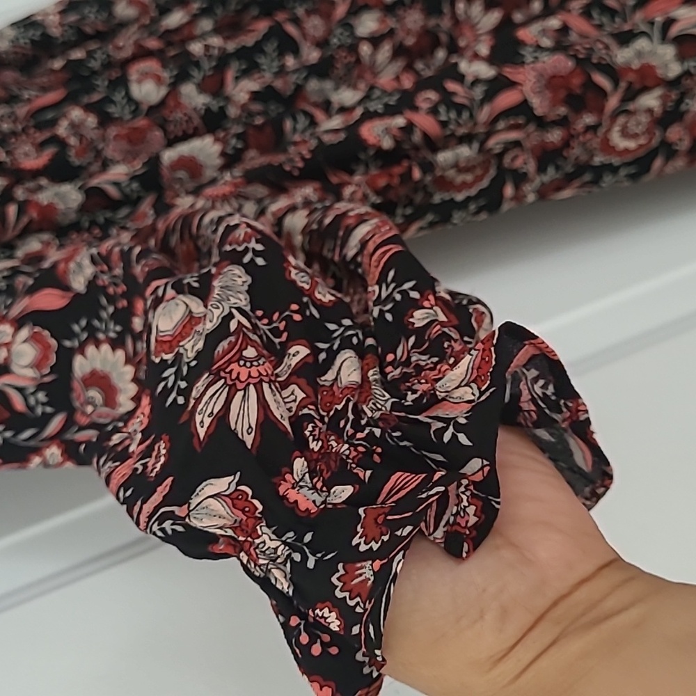 Talbots Scalloped Ruffle, Maxi, Cottagecore XLP - Picture 9 of 16